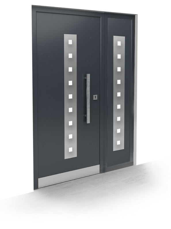 Entrance doors
